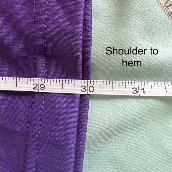 Team 365 Men’s Purple Zone Performance Quarter Zip Shirt - Picture 6 of 6